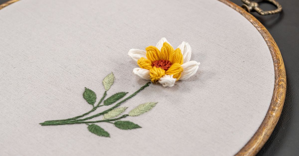 hand embroidery flowers patterns