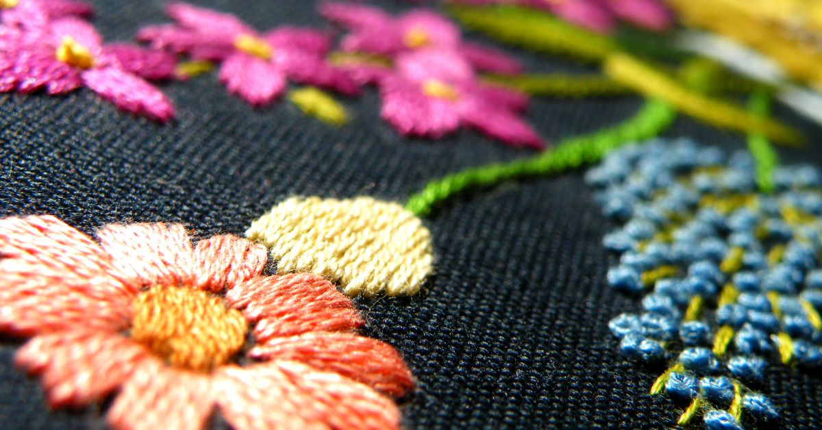 border embroidery stitches